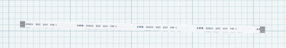 Шлейф универсальный 10 pin, шаг 0, 5мм, длина 20см