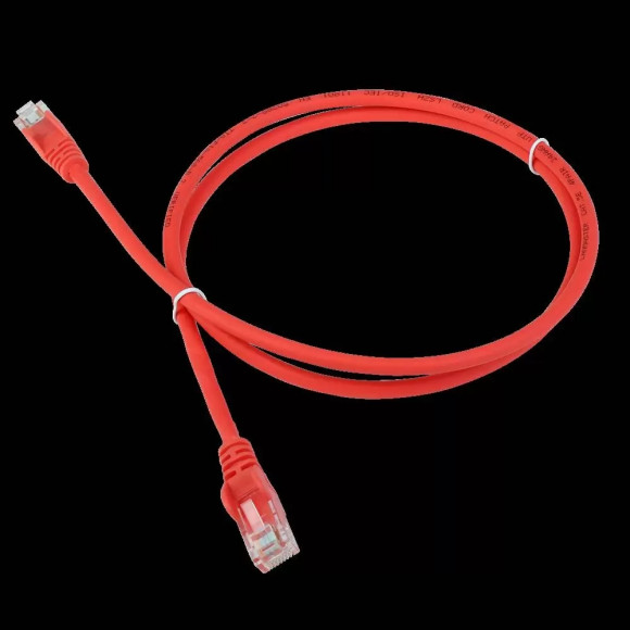 Патч-корд RJ45 - RJ45, 4 пары, UTP, категория 6, 0.5 м оранжевый, LSZH, LANMASTER, LAN-PC45/U6-0.5-OR