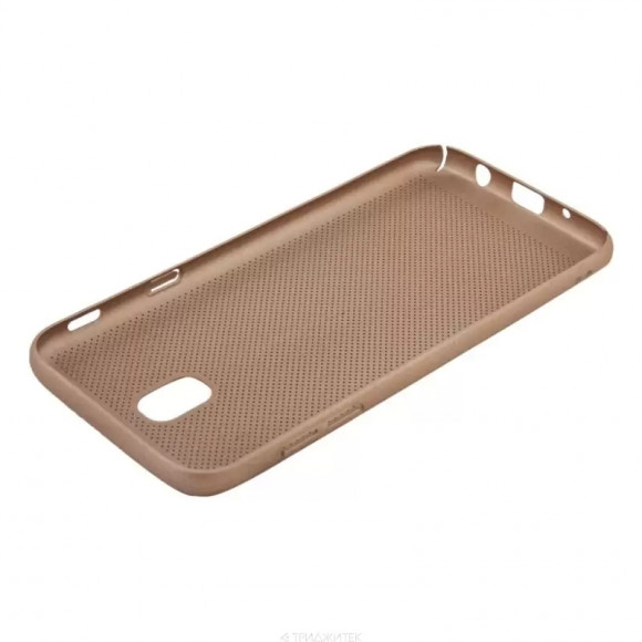 Защитная крышка для Samsung J5 2017 "LP" Сетка Soft Touch, золотая (европакет) Защитная крышка для Samsung J5 2017 "LP" Сетка Soft Touch, золотая (европакет)