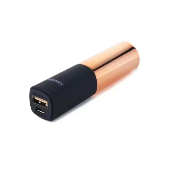Внешний АКБ Power Bank 2400 мАч Remax 1A золотой