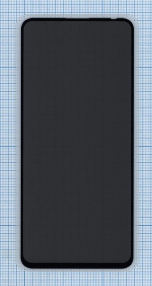Защитное стекло Privacy "Анти-шпион" для Xiaomi Redmi K30 Pro