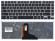 Клавиатура для ноутбука Toshiba M40T, черная с серой рамкой и подсветкой