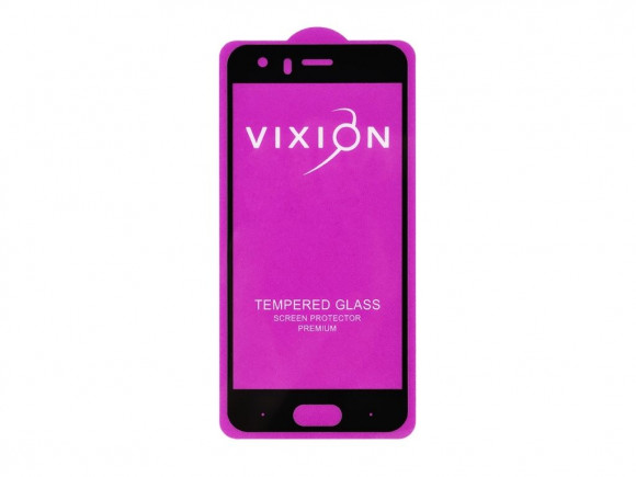 Защитное стекло 6D для Huawei Honor 9, 9 Premium, черный (Vixion)