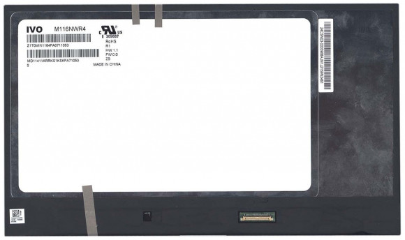 Матрица M116NWR4 R1 11.6", 1366x768, 30 pin, LED, UltraSlim, глянцевая
