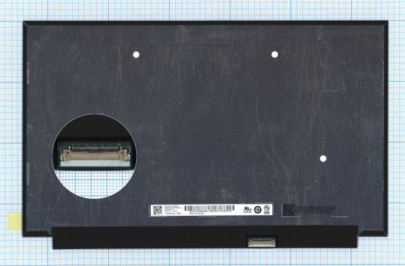 Матрица (экран) для ноутбука B133HAN05.9, 13.3", 1920x1080, 30 pin, LED, матовая