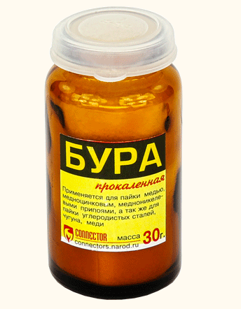 Флюс Бура Connector 30 г.