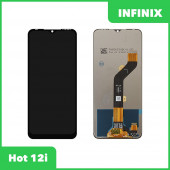 LCD дисплей для Infinix Hot 12i в сборе с тачскрином (черный)