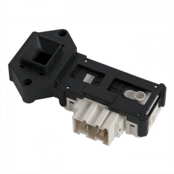 Замок люка (УБЛ) Samsung, 3 контакта, черное, код DC64-00653A