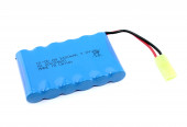 Аккумулятор Ni-Cd 7.2V 1400 mAh AA Flatpack разъем Tamiya Аккумулятор Ni-Cd 7.2V 1400 mAh AA Flatpack разъем Tamiya