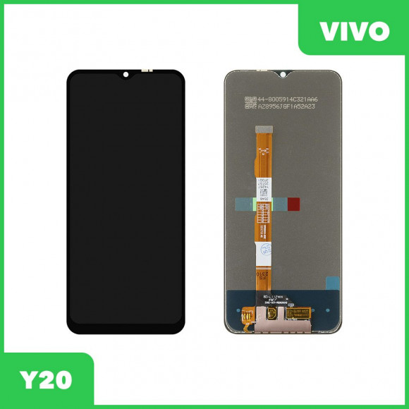 LCD дисплей для Vivo Y20 с тачскрином (черный) 100% оригинал