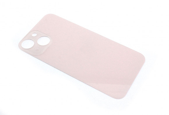 Задняя крышка (стекло) для Apple iPhone 13 Mini розовая