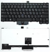 Клавиатура для ноутбука Dell Latitude E4310, черная с указателем с подсветкой Клавиатура для ноутбука Dell Latitude E4310, черная с указателем с подсветкой