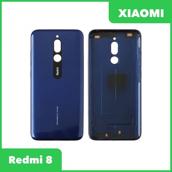 Задняя крышка корпуса для Xiaomi Redmi 8, синяя