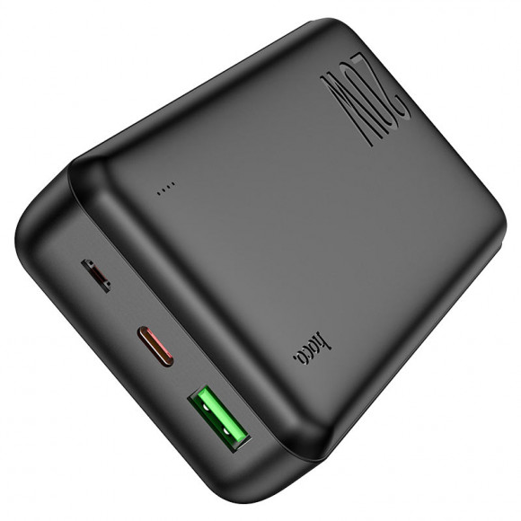Портативное зарядное устройство (Power Bank) HOCO J87A Tacker 20000mAh PD20W+QC3.0 (черный)