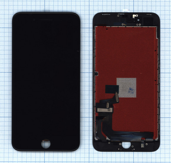 Дисплей Amperin для Apple iPhone 8 Plus в сборе с тачскрином (IPS) черный Дисплей Amperin для Apple iPhone 8 Plus в сборе с тачскрином (IPS) черный