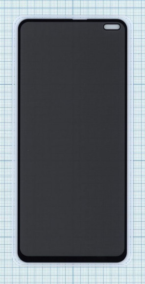 Защитное стекло Privacy "Анти-шпион" для Xiaomi Redmi K30