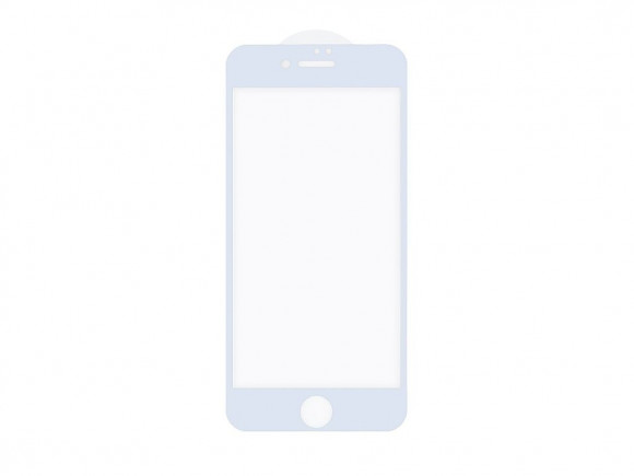 Защитное стекло 3D для Apple iPhone 7, белый (Vixion)