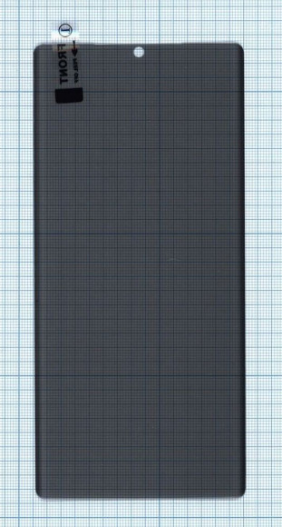 Защитное стекло UV Nano Privacy "Анти-шпион" для Samsung Galaxy 20 Ultra (N985F)