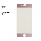 Защитное стекло Remax Gener Anti Blue-ray 3D Glass для Apple iPhone 7 с рамкой, розовое золото