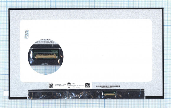 Матрица N140HCA-G51, 14", 1920x1080 (Full HD), 30 pin, AAS, UltraSlim, матовая, без креплений Матрица N140HCA-G51, 14", 1920x1080 (Full HD), 30 pin, AAS, UltraSlim, матовая, без креплений