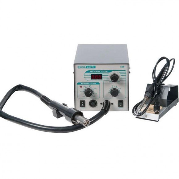 Паяльная станция Quick 706W+ ESD 2-в-1