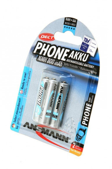 Ansmann Phone 5030142-RU AAA 800мАч MaxE BL3