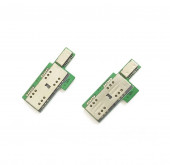 Разъем SIM-карты для телефона Lenovo P780 с держателем SIM Разъем SIM-карты для телефона Lenovo P780 с держателем SIM