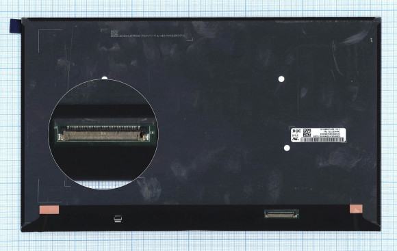 Матрица NV140QUM-N54 14", 3840x2160 (UHD), LED, 40 pin, UltraSlim, 60Гц, ADS, без креплений