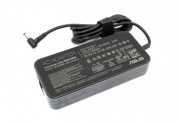 Блок питания (зарядное) для ноутбука Asus 20V, 12A, 240W, 5.5x2.5мм (оригинал)