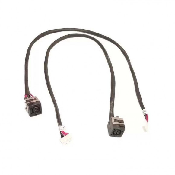 Разъем питания (зарядки) для ноутбука Dell Latitude E6400, E6410, E6500, Precision M2400, DC30100560L, с кабелем