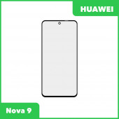 Стекло для переклейки Huawei Nova 9 (черный)