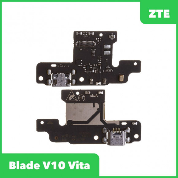 Системный разъем (разъем зарядки) для ZTE Blade V10 Vita, микрофон