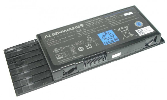 Аккумулятор (батарея) BTYVOY1 для ноутбука Dell Alienware M17x R3, R4, 8100мАч, 11.1В, черный (оригинал) Аккумулятор (батарея) BTYVOY1 для ноутбука Dell Alienware M17x R3, R4, 8100мАч, 11.1В, черный (оригинал)