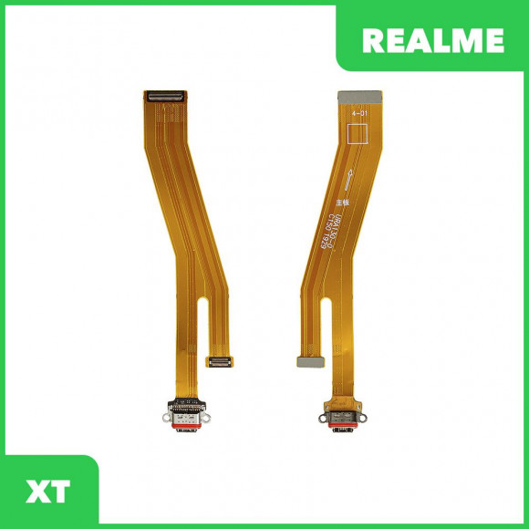 Системный разъем (разъем зарядки) для Realme XT, микрофон