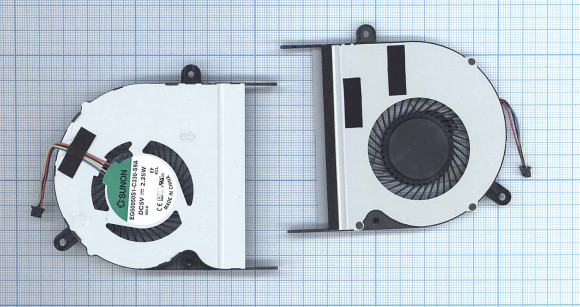 Вентилятор (кулер) для ноутбука Asus VivoBook Q301, 4-pin Вентилятор (кулер) для ноутбука Asus VivoBook Q301, 4-pin
