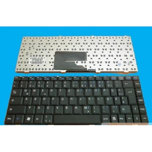 Клавиатура для ноутбука Fujitsu Amilo Pro V2030, V2035, V2055, V3515 Li1705 ЧЁРНАЯ АНГЛИЙСКАЯ РАСКЛАДКА