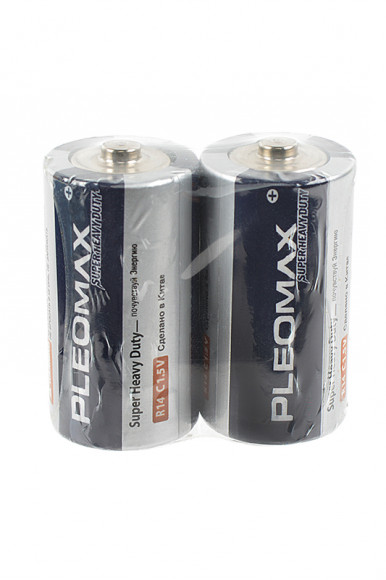 Батарейка (элемент питания) PleoMax R14 SR2 1.5V