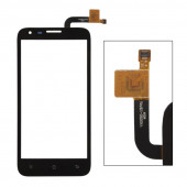 Сенсорное стекло (тачскрин) для Fly Evo Tech 1 (IQ454), черный