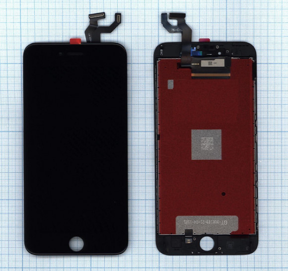 Модуль (матрица + тачскрин) для Apple iPhone 6S Plus (AAA), черный
