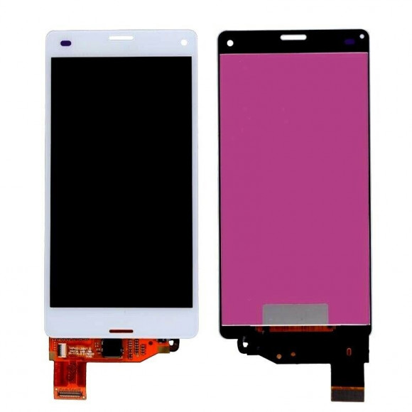 Дисплей Sony D5803, D5833 (Xperia Z3 Compact)+тачскрин (белый)