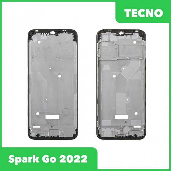 Рамка дисплея для Tecno Spark Go 2022 (KG5m) (черный)