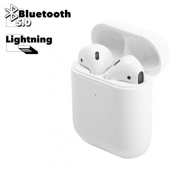 TWS Bluetooth гарнитура вставная стерео WK-TWS LK, белая