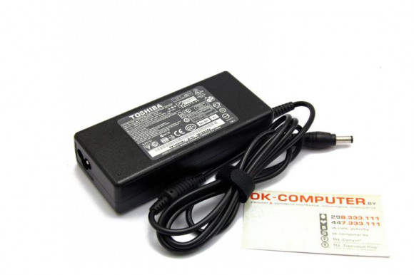 Оригинальная зарядка (блок питания) для ноутбука Toshiba PA5035U-1ACA, PA5180U-1ACA, 90W, штекер 5.5x2.5 мм Оригинальная зарядка (блок питания) для ноутбука Toshiba PA5035U-1ACA, PA5180U-1ACA, 90W, штекер 5.5x2.5 мм