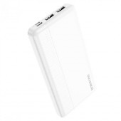 Внешний аккумулятор BOROFONE BJ24 Freeway Power bank, 2.1А (10000mAh), белый