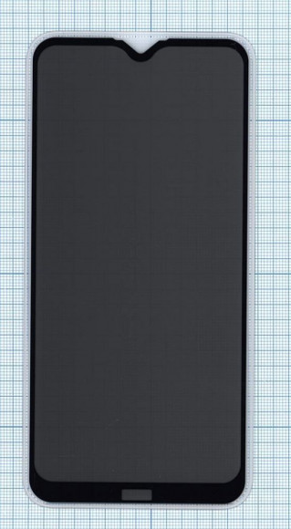 Защитное стекло Privacy "Анти-шпион" для Xiaomi Redmi 8A, 8A Pro