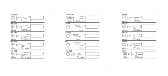 Жало для паяльника Quick QSS960-T-K