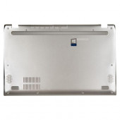 Поддон (нижняя часть корпуса) Asus R459FA, R459UA, серебро, 12585830-00