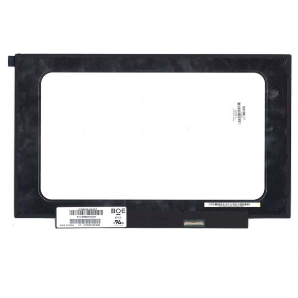 Матрица NT140WHM-N44, 14.0", 1366x768, LED, 30 pin EDP, Slim, уши вверх/вниз, матовая