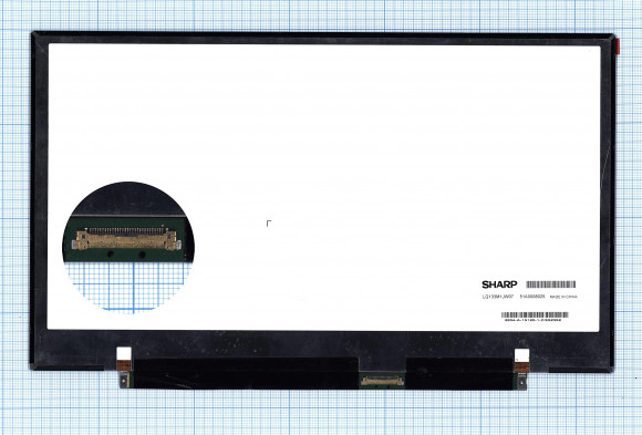 Матрица LQ133M1JW07 13.3", 1920x1080, 30 pin, LED, Slim, матовая