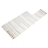 Светодиодная подсветка для телевизоров Samsung UE50HU, BN96-32178A, BN96-32179A, DUGE-500DCA-R3, DUGE-500DCB-R3 (комплект, 12 шт)